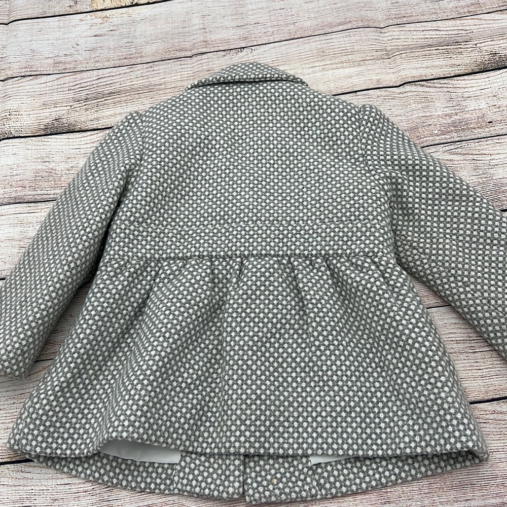 Cherokee Grey and White Coat Size 18 months - Picture 6 of 7